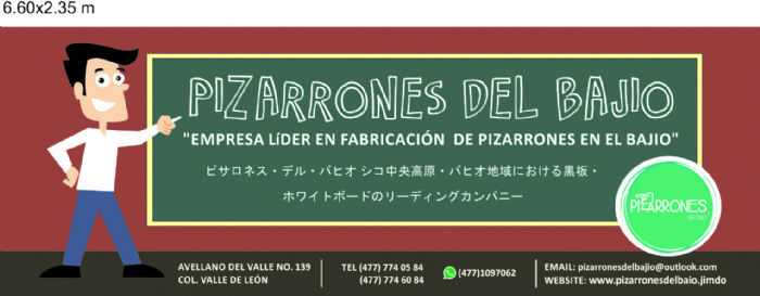 PIZARRONES INDUSTRIALES Y ESCOLARES
